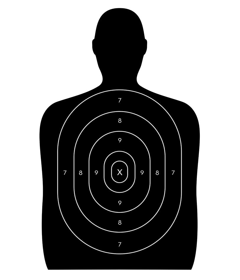 40 Pack 12inch Shooting Targets Gun Range Paster Hunting Targets Accessories